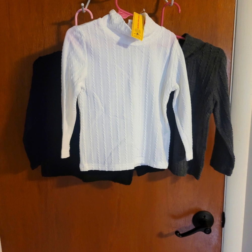 Childrens turtle neck shirts